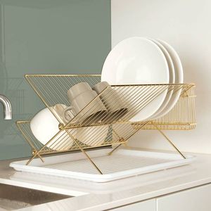 Étagère en fil métallique fabriquée en gros Étagère de rangement en métal pour vaisselle de cuisine Étagère murale pour outils de cuisine - Product Image 3