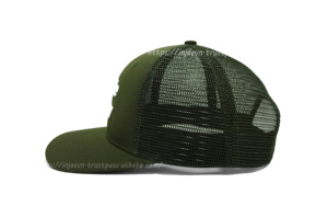 หมวกตาข่ายปีกโค้งของคุณแม่แบบออกแบบปักโลโก้ได้ตามต้องการสำหรับสวมใส่แบบลำลอง3D - Product Image 3