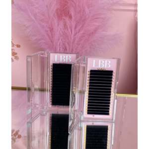 ถาดขนตา Mega Volume Easy Fan Lash แบบเกาหลี PBT ความยาวผสม 25 มม. แบบงอน C/CC/LC/LD/Dd คุณภาพสูง - Product Image 1