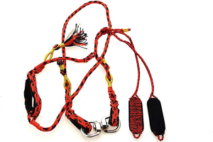 สายจูงเหยี่ยวสไตล์อาหรับคลาสสิกชุดหนังนิ่มทนทานพร้อมคุณสมบัติสำหรับการฝึกอย่างปลอดภัย - Product Image 2