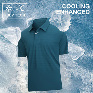 Polos bordados para hombre 100% algodón de alta calidad de talla grande para hombre, polos de manga corta para hombre, elegantes y personalizados - Product Image 4