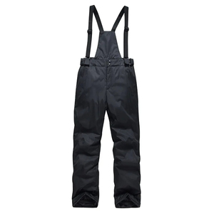 Alta calidad invierno cálido transpirable a prueba de viento impermeable pantalones de esquí holgados ajuste térmico Snowboard pantalones sostenibles al aire libre - Product Image 1