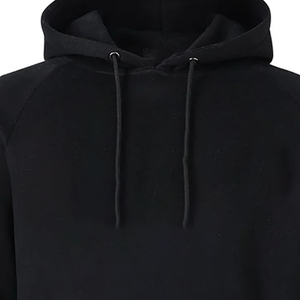 Sudadera con Capucha Personalizada con Letra Griega en Chenilla Negra Alfa, Unisex, de Felpa Premium, con Bolsillo Tipo Canguro, Cálida para Invierno, de Algodón Orgánico - Product Image 3