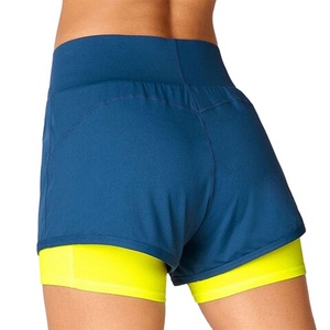 Shorts Deportivos de Yoga para Mujer, de la Mejor Calidad, Sólidos, Elásticos, Transpirables, de Poliéster y Elastano, 2026 - Product Image 2