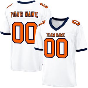 Uniformes d'équipe de football américain personnalisés OEM |   Maillots respirants à manches courtes 100% polyester Production en gros - Product Image 5