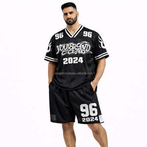 Maillot de football américain personnalisé pour homme, uniforme d'équipe avec nom et numéro, respirant, service OEM - Product Image 5