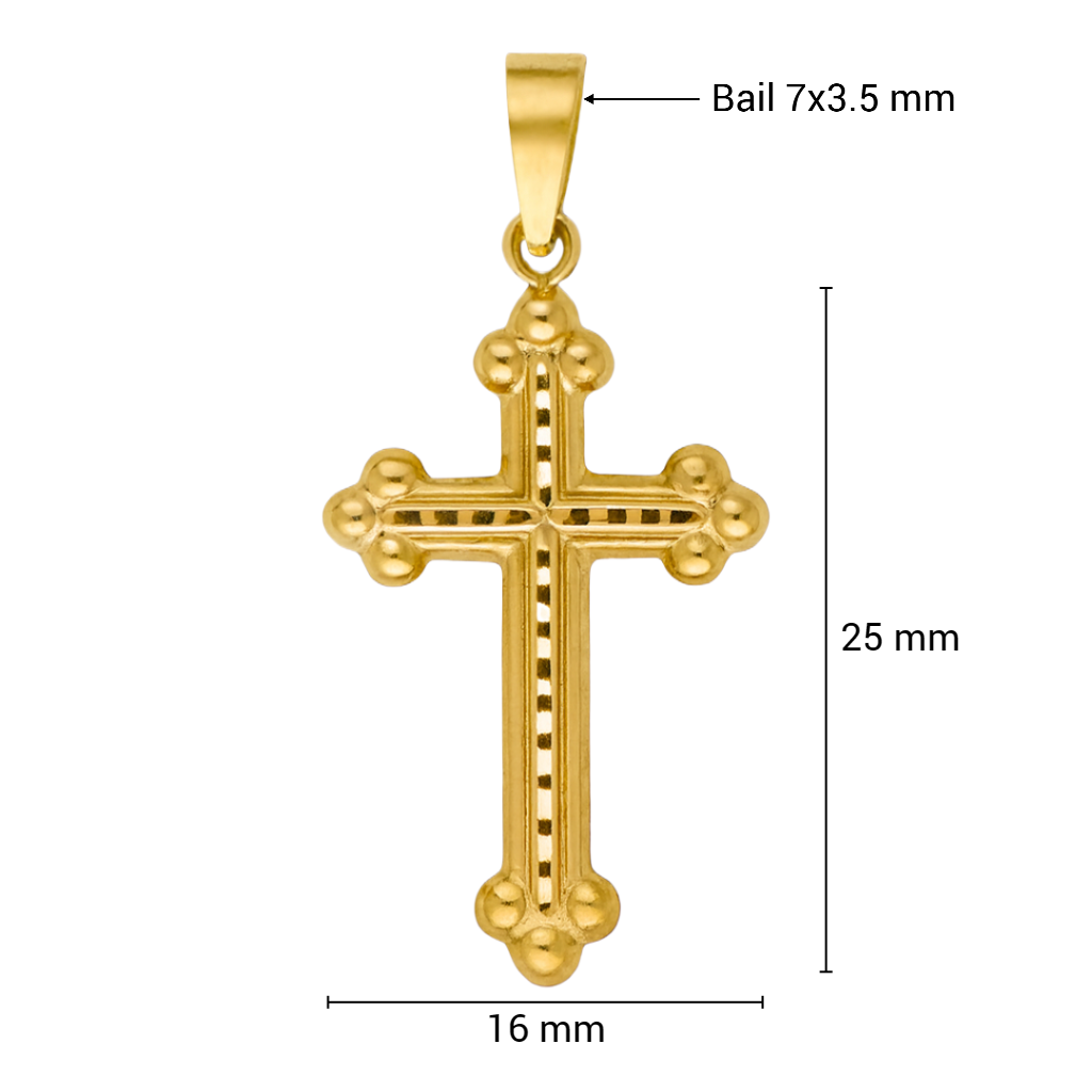 เยลโลว์โกลด์ 25x16มม