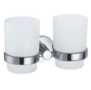 OEM Manufacturer KOHLER Durable Double <b>Tumbler</b> Holder Zinc Alloy Eco-Friendly 1 Year Warranty Modern Design Style Bathroom - Product Image 1