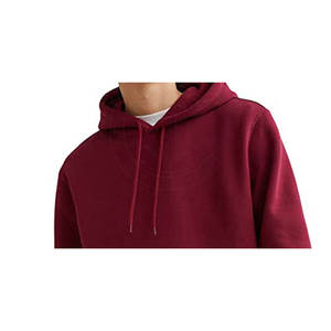 Sudadera con capucha de gimnasio personalizada para hombre al por mayor 100% algodón oversize con capucha sublimación hit Transfer estampado casual invierno patrón sólido - Product Image 2