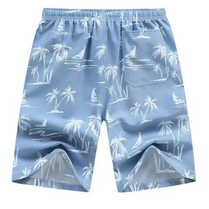 Mùa Hè Quần Short Bãi Biển Trọng Lượng Nhẹ Mới Đến Chuyên Nghiệp Sản Xuất Đàn Hồi Đồ Bơi Nhanh Chóng Khô Người Đàn Ông Của Bơi Quần Short Với Túi - Product Image 2