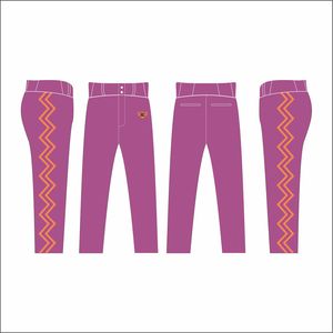 New Design Custom Youth Fashion Infant <b>Wool</b> Striped Baseball Trousers Sublimated Printed Baseball <b>Pants</b> - Product Image 5