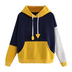 Sudadera con capucha cómoda transpirable de manga larga para mujer de nuevo diseño de moda de alta calidad - Product Image 1