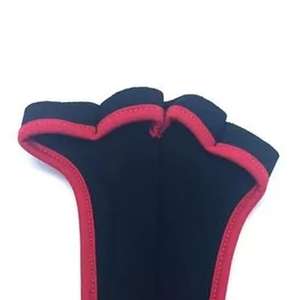 Venta al por mayor empuñaduras de goma de potencia en blanco lisas hechas en fábrica empuñaduras de manos de levantamiento de pesas ejercicio entrenamiento deportes gimnasia empuñaduras de manos - Product Image 5