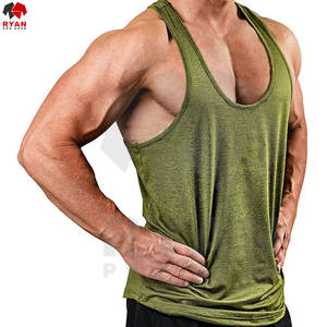 Débardeur de gymnastique à séchage rapide pour hommes Streetwear décontracté pour le meilleur entraînement Débardeur sans manches athlétique personnalisé pour les hommes - Product Image 5