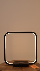 Lumetal Wireless Charging <b>Table</b> Lamp Square Frame <b>LED</b> Bedside <b>Light</b> Desktop Ambient Lamp indoor <b>table</b> lighting - Product Image 3