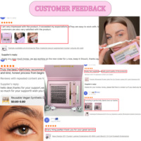 Cils Faux Vison 3D Faits Main, Bande Complète, Étiquette Privée, Végan, Emballage Personnalisé, Cils Faux Plus Volumineux