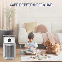 Purificateur d'air Smart Pet avec pré-filtre HEPA et carbone pour plusieurs animaux de compagnie et grandes maisons
