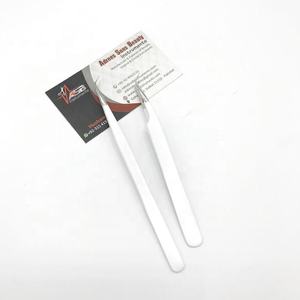 Pinzas para Pestañas ASB Personalizadas Blancas, Acero Inoxidable de Grado Quirúrgico, Antiestáticas, Precisión, Agarre Fuerte, Sostenibles - Product Image 4