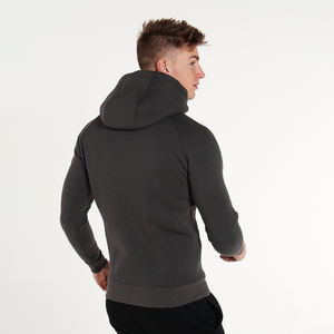 Nouveauté 2026 – Sweat à capuche imprimé 100 % coton épais pour homme avec broderie machine – Sweat-shirt uni pour homme - Product Image 2