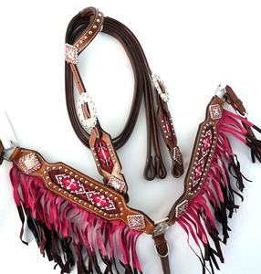 Offre Spéciale de qualité supérieure Futurity Knott Western Style Cheval Headstall en cuir Excellent prix pour l'équitation - Product Image 1