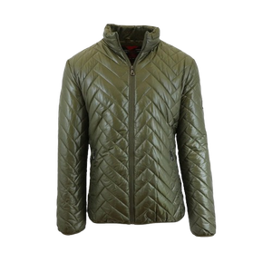 Chaqueta acolchada ligera de alta calidad para hombre, abrigo de golf con cuello levantado resistente al agua, Invierno Formal con cuello levantado con capucha - Product Image 1