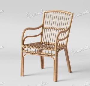 Nuevo diseño moderno resistente y duradero Patio balcón caña de ratán asientos Silla de comedor terraza al aire libre restaurante sillas de jardín - Product Image 6