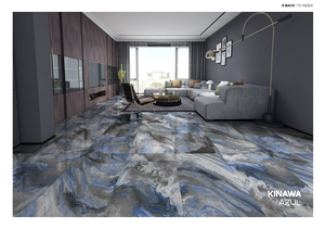 Azulejos de alta calidad para pared Interior y suelo para habitaciones 600x1200mm azulejos de losa de porcelana de mármol esmaltado pulido porcelana esmaltada - Product Image 6