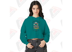 Elegante y acogedora mujer crop HOODIE capas ligeras perfectas - Product Image 3