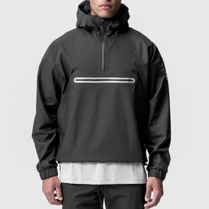 Chaquetas personalizadas para hombre, diseño elegante de tela impermeable de secado rápido OEM ODM para deportes y uso diario - Product Image 1