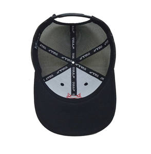 Gorra Trucker de Malla de 6 Paneles al por Mayor con Bordado 3D Personalizado, Logotipo Lateral, Visera Inferior en Contraste, Cinta Interna con Logotipo y Cierre Ajustable Estructurado - Product Image 6