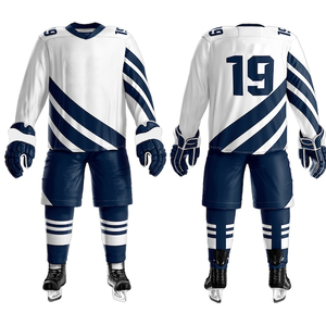 Ensemble d'uniformes de hockey sur glace pour hommes personnalisés respirant séchage rapide impression par sublimation maillot et short de hockey sur glace pour hommes uniforme 2025 - Product Image 6