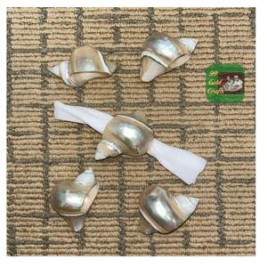 ANNEAUX DE SERVIETTE COQUILLE EN VRAC EN GROS EXPORTATEUR DE MATÉRIAUX NATURELS ÉCOLOGIQUES FAITS À LA MAIN DU VIETNAM - Product Image 4