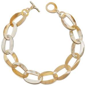 Collar en capas de cuerno de búfalo personalizable Colgante de cuerno de buey clásico para trajes elegantes - Product Image 4