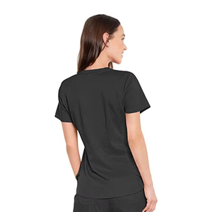 ชุดยูนิฟอร์มพยาบาลแบบสวมใส่สบาย ยี่ห้อ Hospital Cherokee ดีไซน์ทันสมัย ปรับแต่งได้ ผลิตจากผ้าถักคุณภาพสูง 100% ผ้าฝ้าย เหมาะสำหรับใส่ในฤดูร้อน ชุดสครับสำหรับโยคะ - Product Image 3