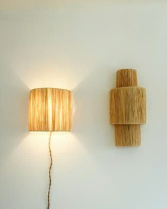 Cozy Yute Rope Half Wall Lamp Shade Decoración del hogar VENTA AL POR MAYOR - Product Image 6