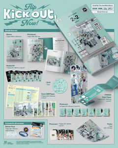 KICKFLIP - [ KICK OUT FLIP AHORA ] 2DO MINI ÁLBUM ÁLBUM DE KPOP MÁS VENDIDO EN COREA - Product Image 5