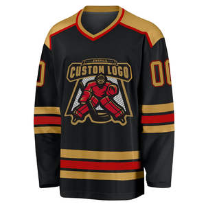 100% Polyester Sublimation Uniform Available Different Sizes <b>Men's</b> Ice Hockey Jersey Custom Logo - Product Image 2