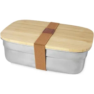 Eco-friendly Tite Bamboo <b>Lunch</b> <b>Box</b> Gadget - Product Image 1