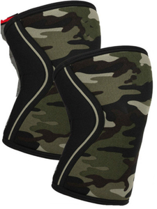 สนับเข่า/ข้อศอกสำหรับออกกำลังกาย ยกน้ำหนัก ฝึกซ้อม ยิม พาวเวอร์ลิฟติ้ง มวยปล้ำ  วัสดุนีโอพรีน/ผ้าฝ้าย ยืดหยุ่นสูง กันลื่น - Product Image 4