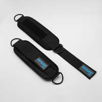 Sangles de cheville pour exercices de musculation des fessiers avec logo personnalisé, rembourrage en néoprène de 7 mm, support de cheville pour la remise en forme, accessoire pour machine à câbles