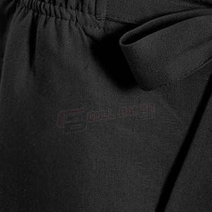 Pantalones cortos transpirables de cintura alta de Color negro hechos a medida de alta calidad para mujeres Pantalones cortos de lona calientes de nuevo estilo hechos en Pakistán - Product Image 6