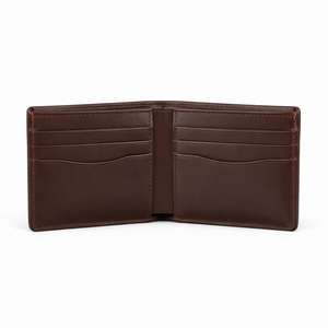 Portefeuille en cuir texturé de qualité supérieure, design rectangulaire classique pour hommes - Product Image 4