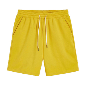 Shorts en coton 100% pour hommes, nouvelle vente chaude, best-seller, avec impression de logo personnalisé, shorts de sport vierges - Product Image 1