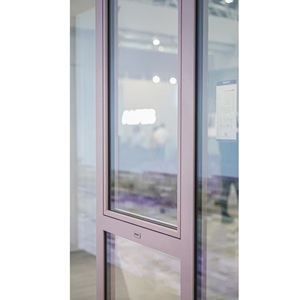 Ventana de Estilo Minimalista de Aleación de Aluminio con Rotura de Puente Térmico, Diseño de Apertura Horizontal, Aislamiento Térmico, Cortina Colgante para Casa de Campo - Product Image 3