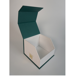 Caja de regalo rígida de boda de lujo biodegradable reciclable Paquete de regalo magnético de cartón personalizable crema facial libre de MOQ bajo UV - Product Image 4