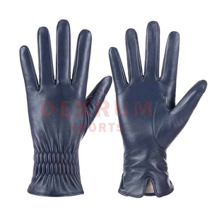 Gants en cuir légers et tendance 2026, haute qualité pour l'entraînement en plein air, le fitness, la conduite, les sports, style uni - Product Image 2