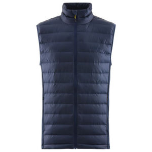 Warmer Sleeveless Down <b>Jacket</b> <b>Mens</b> Clothing Body Warmer Air Filled Vest Navy Blue Puff Vest Winter Warm Activities Wholesale - Product Image 3