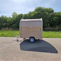 Mini camion de restauration rapide, camion de restauration rapide, hot-dog, café, remorque alimentaire avec cuisine complète, acier inoxydable, résistant à la rouille, taille personnalisable
