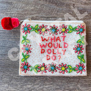 Monedero con cuentas de semillas de Navidad hermoso monedero con cuentas personalizado para mujer monedero de moda con - Product Image 6