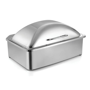 Nuevo Diseño, Calentador de Alimentos Tipo Buffet, Recipiente para Calentar Comida con Acabado Esmaltado Azul - Product Image 5